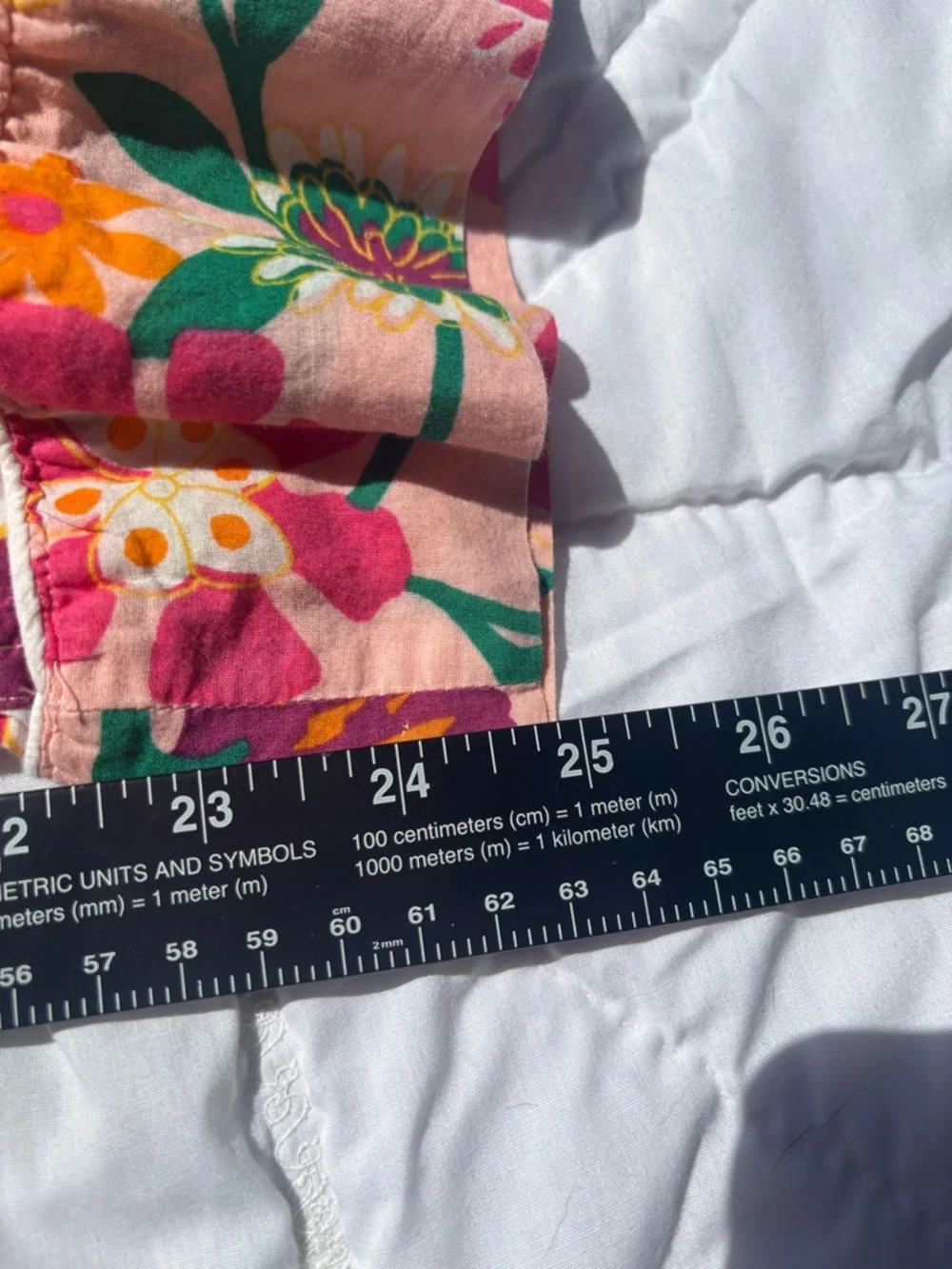 J. CREW Pink Orange Green Floral Lightweight Cotton Pajama Pants